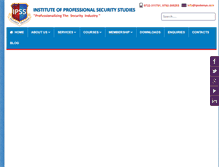 Tablet Screenshot of ipsskenya.com
